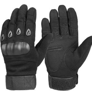 Guantes De Moto Tácticos Militares Dedo Nudillo Refor Unisex