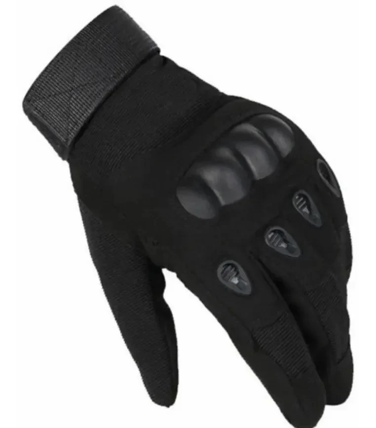 Guantes De Moto Tácticos Militares Dedo Nudillo Refor Unisex - Imagen 6