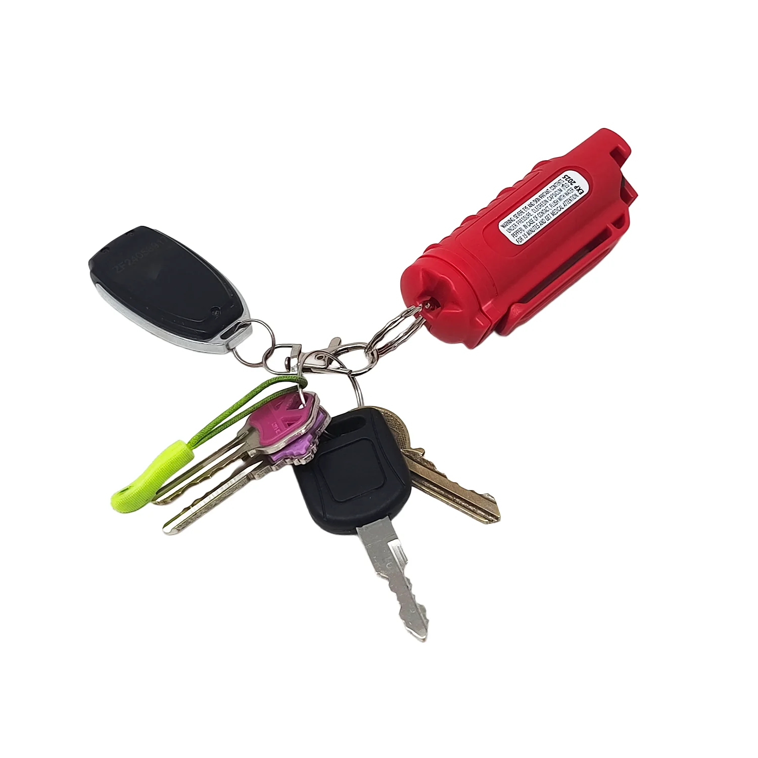 Spray Gas Pimienta Lacrimogeno Estuche Rígido Y Llavero Eliminator PSP - Imagen 6