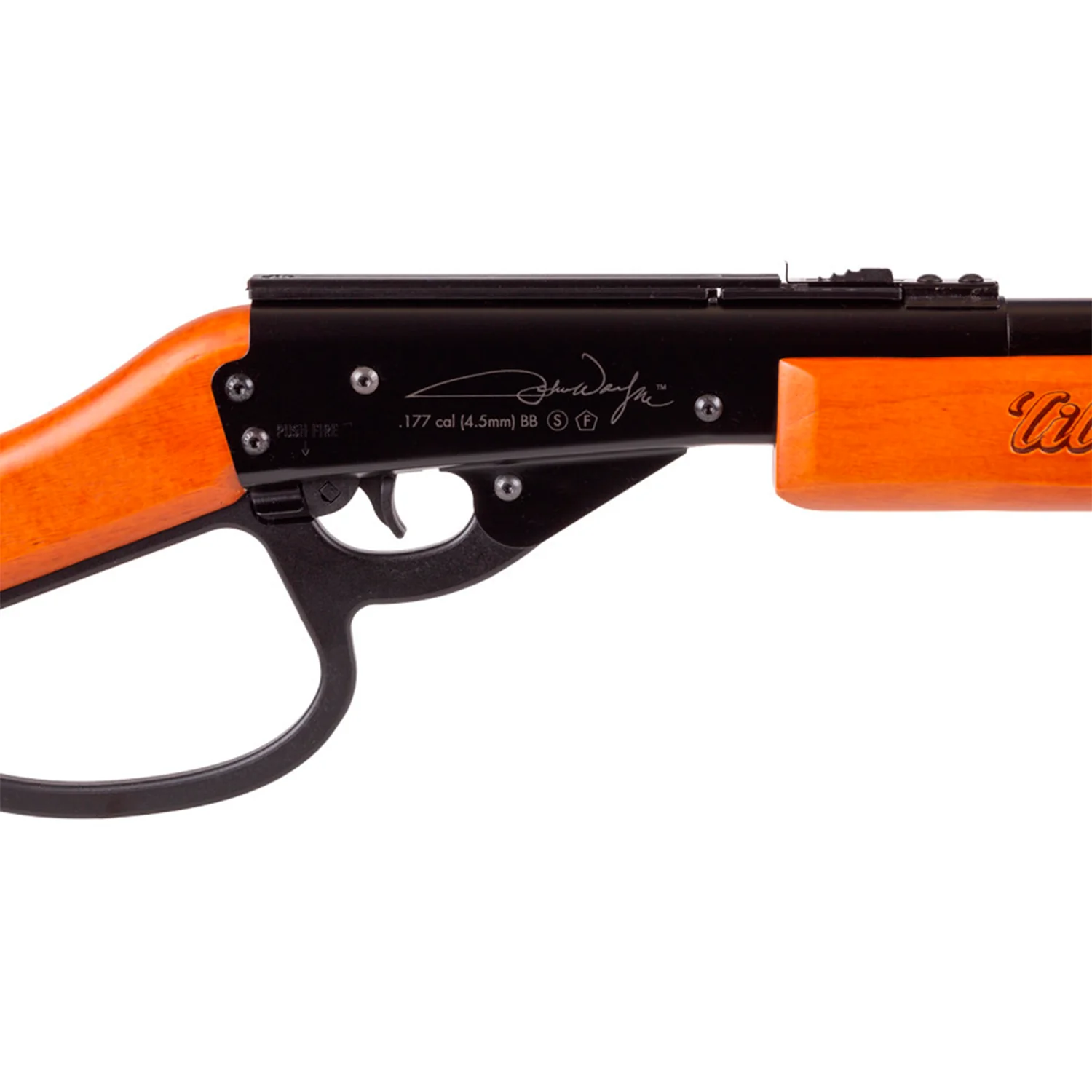 Rifle De Aire John Wayne Lil Duke De Palanca 350 Fps 4.5mm - Imagen 4