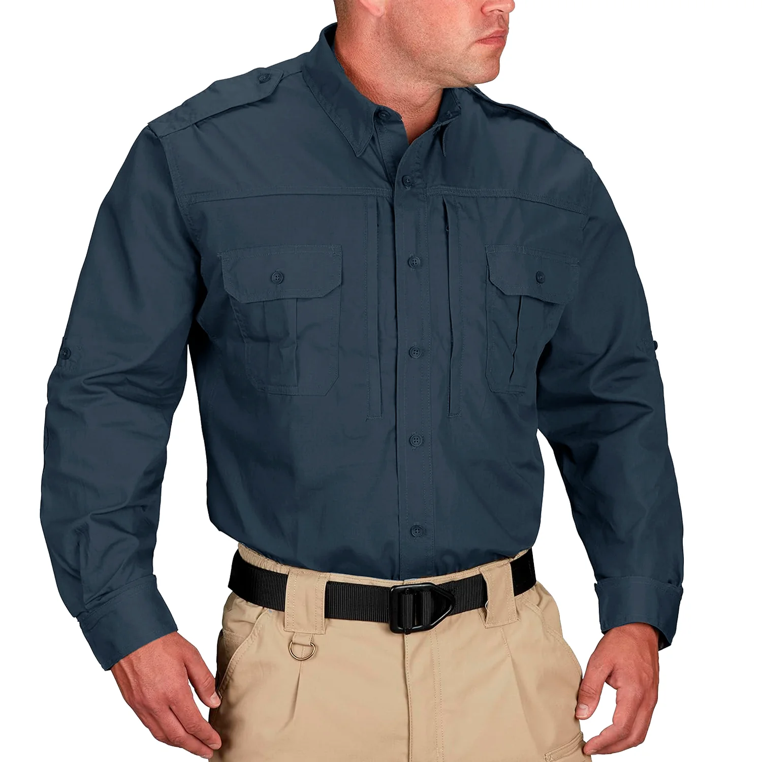 Camisa Tactica Ripstop Propper Lightweight Botones Simulados - Imagen 5