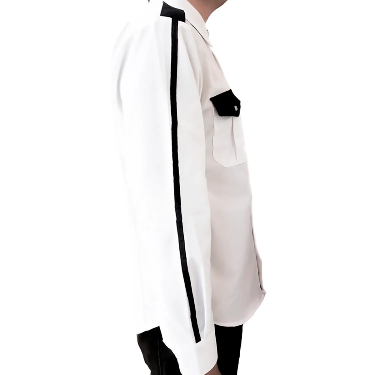 Camisa Vestir Atenas Manga Larga con Franja - Imagen 6