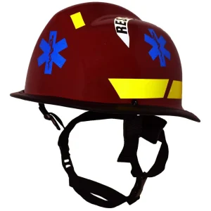 Casco Rescatista Paramédico Cruz Roja Alto Impacto