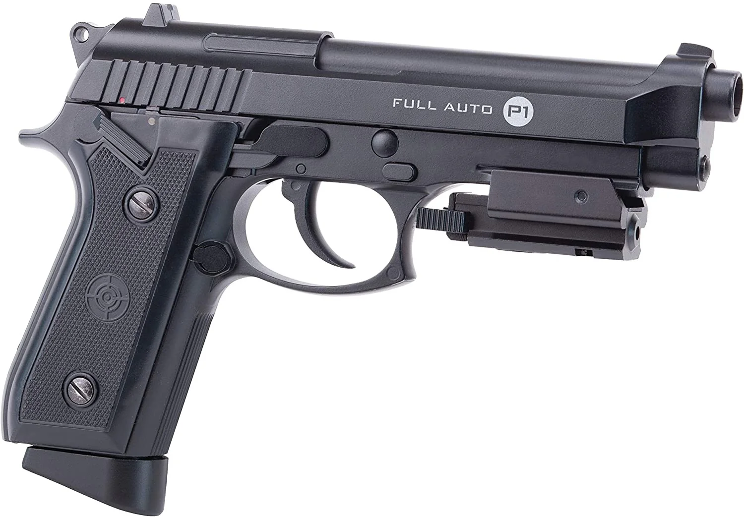 Pistola de aire Crosman P1 Automática Blowback Mira Laser 400fps