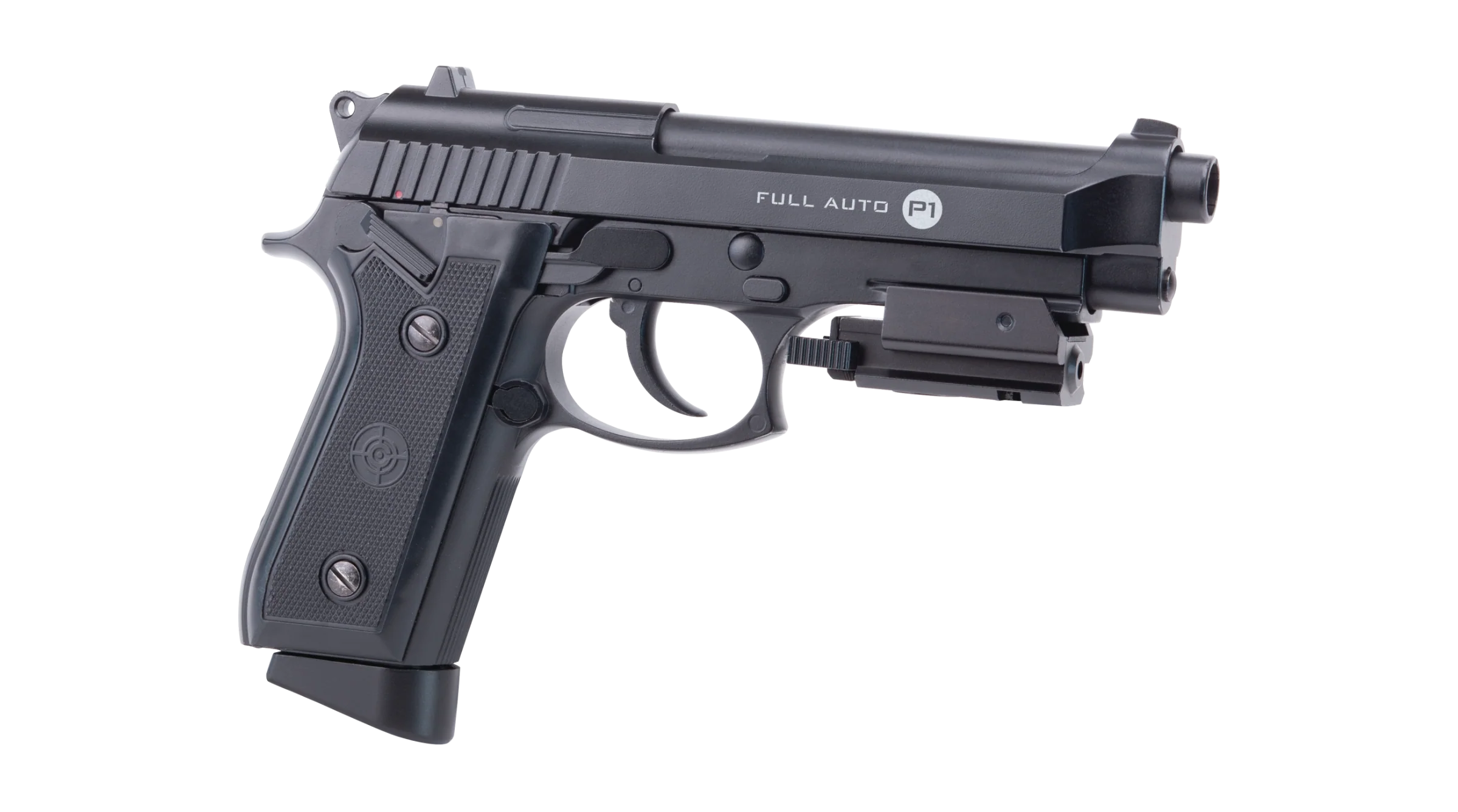 Pistola de aire Crosman P1 Automática Blowback Mira Laser 400fps - Imagen 5