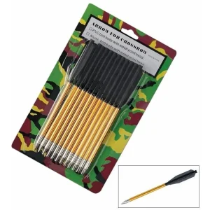 Pack de 12 Flechas Para Ballesta Aluminio 16 Cm  50-80 Libras