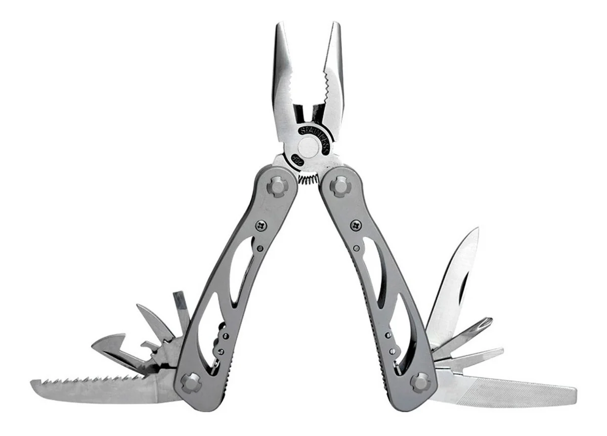 Multiherramienta 12 En 1 Wallis Pinza Sierra Desarmador - Imagen 4