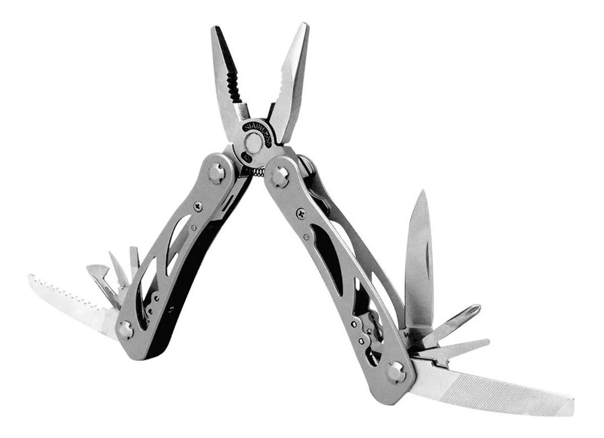 Multiherramienta 12 En 1 Wallis Pinza Sierra Desarmador - Imagen 5