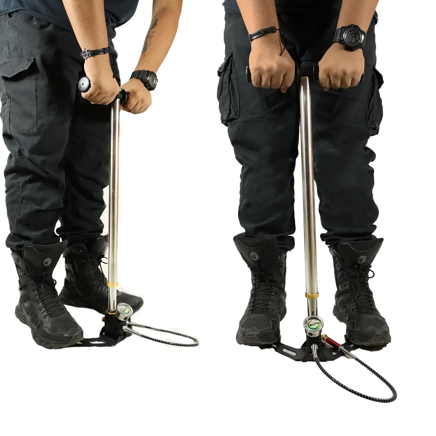 Bomba Pcp 3 Etapas 300 Bar 4500 Psi Cromada - Imagen 7