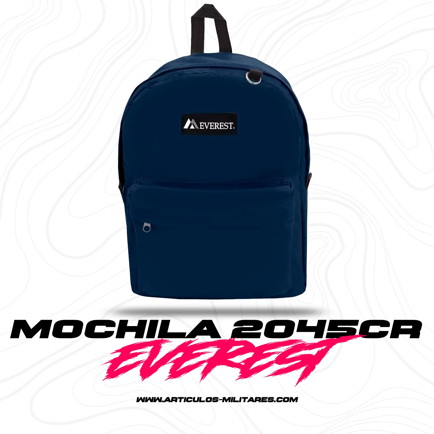 Mochila Escolar Deportiva Everest Porta Llavero