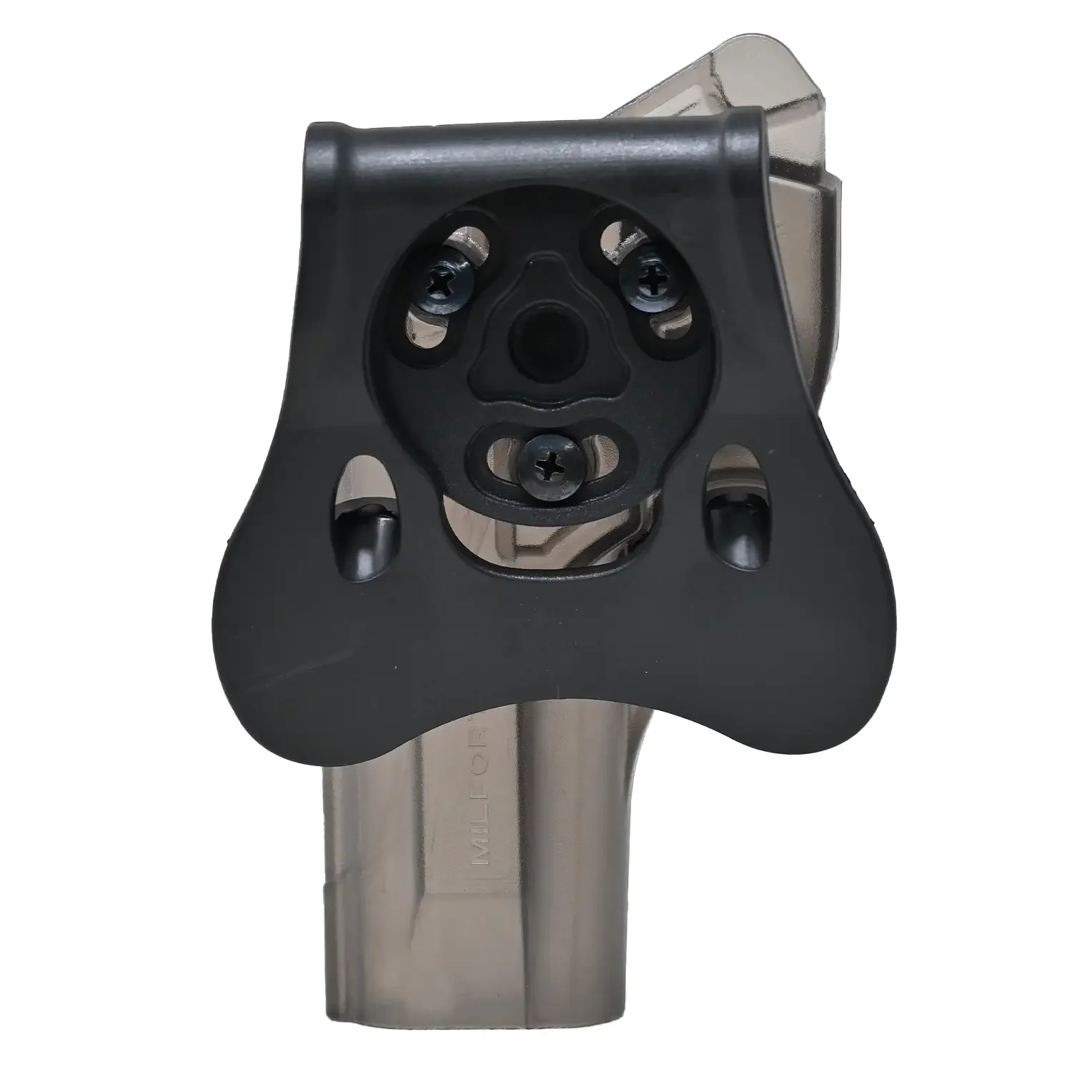 Porta Arma Milfort Beretta 92f Color Humo Polimero Reforzado - Imagen 4