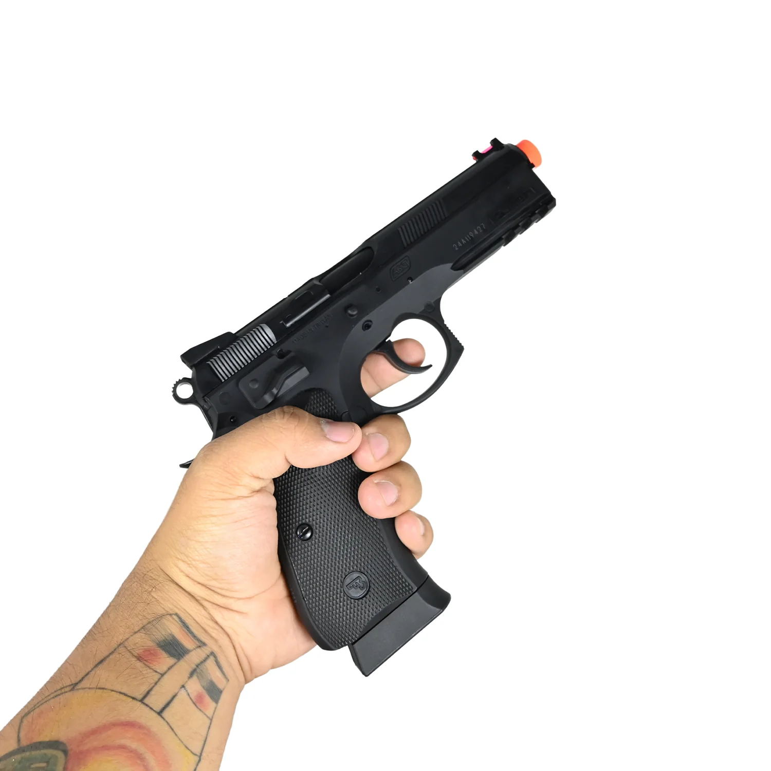 Pistola De Airsoft Asg Sp-01 6mm De Resorte Polimero Ligero - Imagen 7