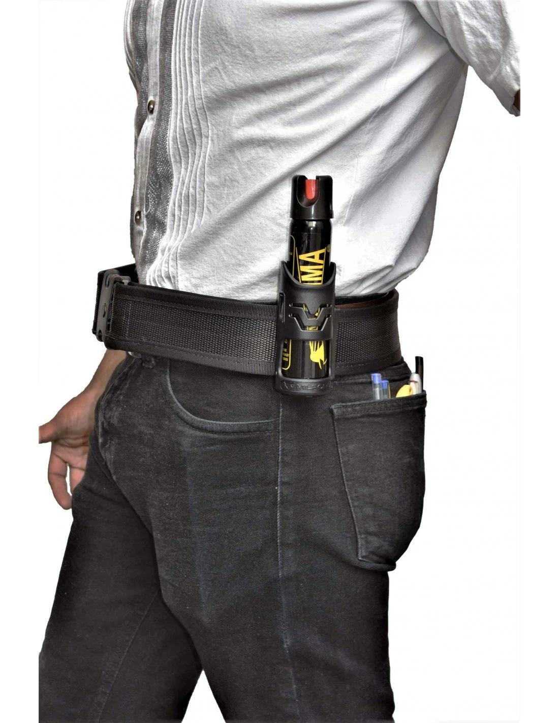 Porta Gas Táctico Polímero MILFORT - Imagen 4