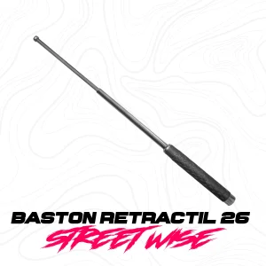 Baston Retractil 26 pulgadas Defensa Personal STREET WISE