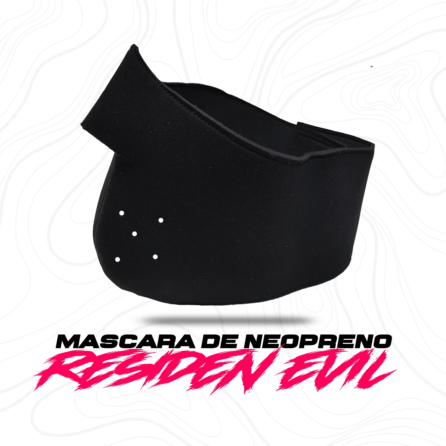 Mascara De Neopreno Policiaco Militar - Imagen 2