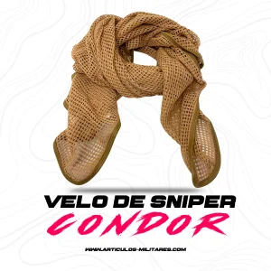 Velo de Sniper Condor 100%Algodon