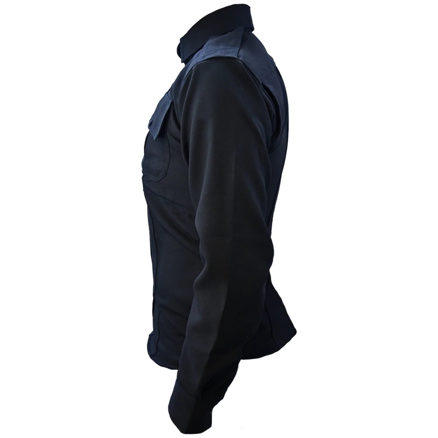 Camisa Táctica Uniforme Azul Marino Manga Larga Policía - Imagen 8