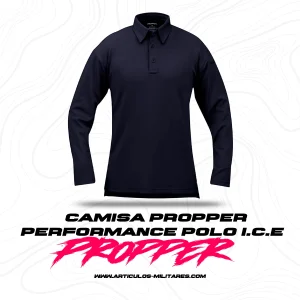 Camisa Tactica Propper Manga Larga Performance Polo I.c.e