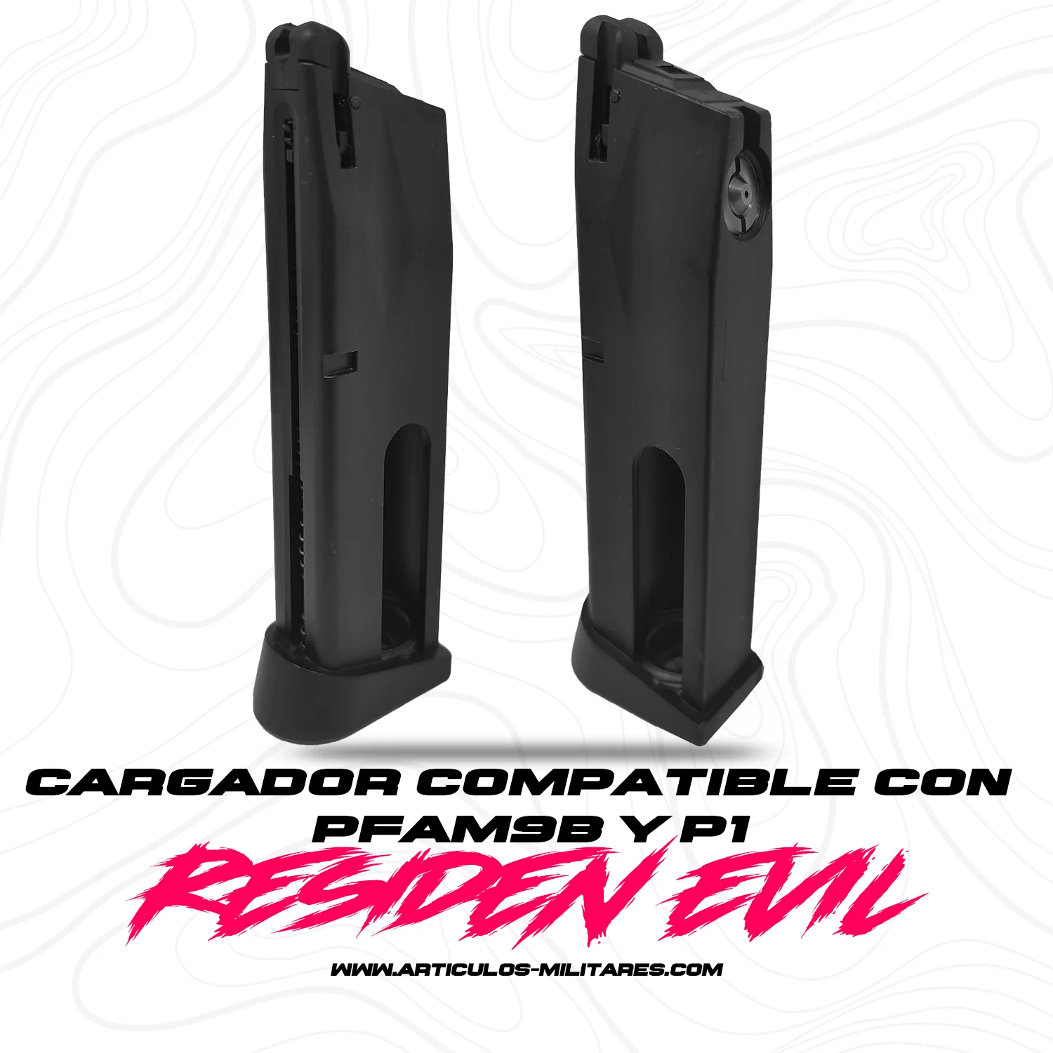 Cargador Crosman Para Pistola PFAM9B,CFAMP1L Fullmetal - Imagen 2