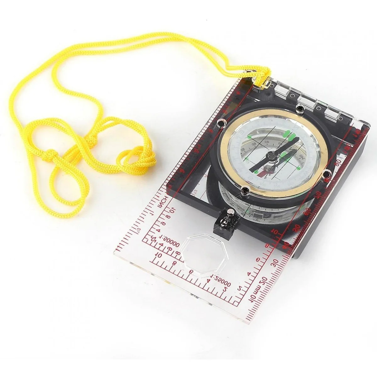 Brújula Wallis Plegable Profesional Multifuncional Con Espejo - Imagen 8