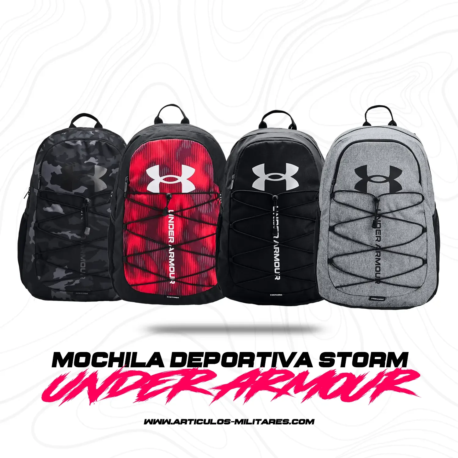 Mochila Escolar Deportiva Porta Laptop 26 Litros Storm - Imagen 2