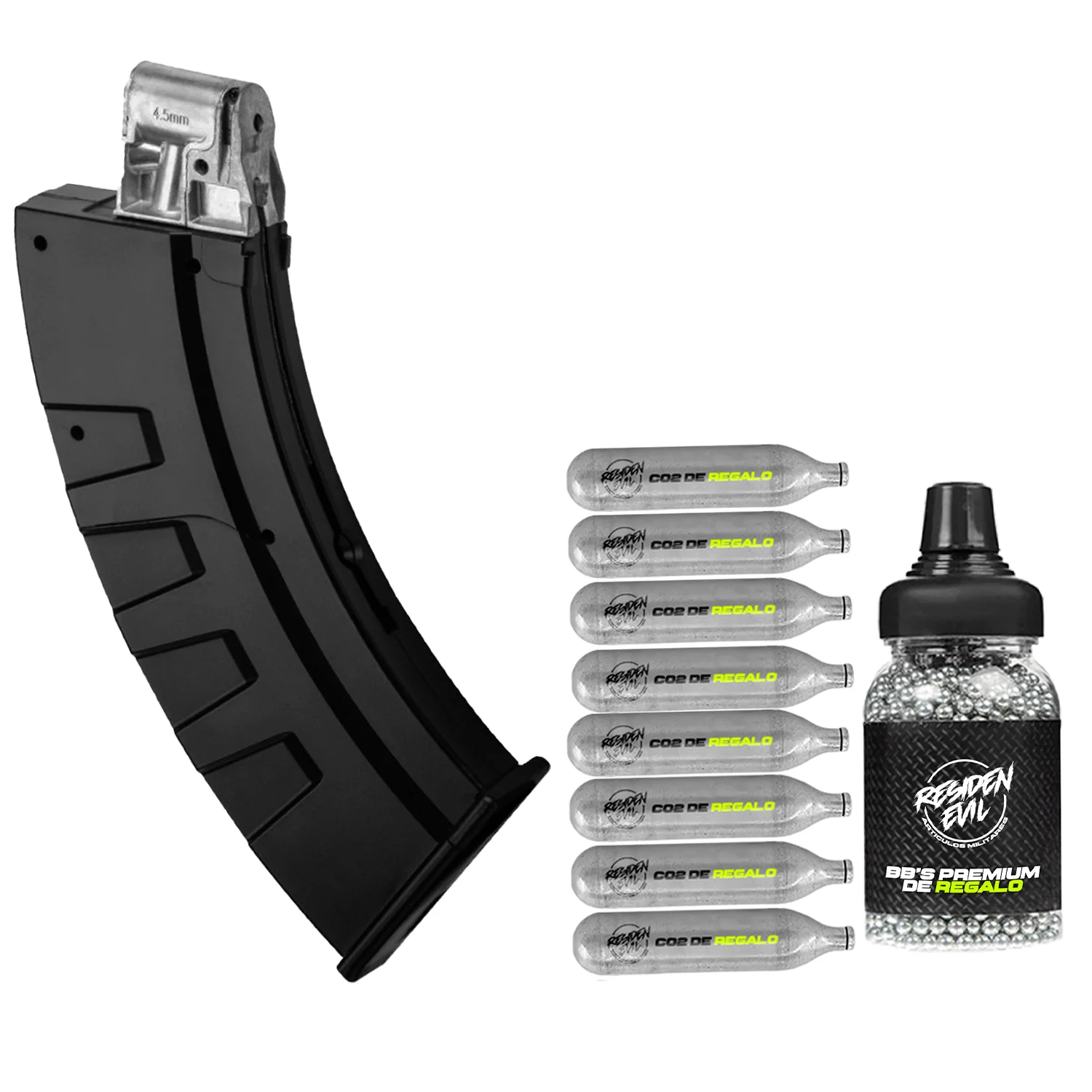 Cargador Para Ak-1 Crosman 28 Bbs De Capacidad Kit - Imagen 5