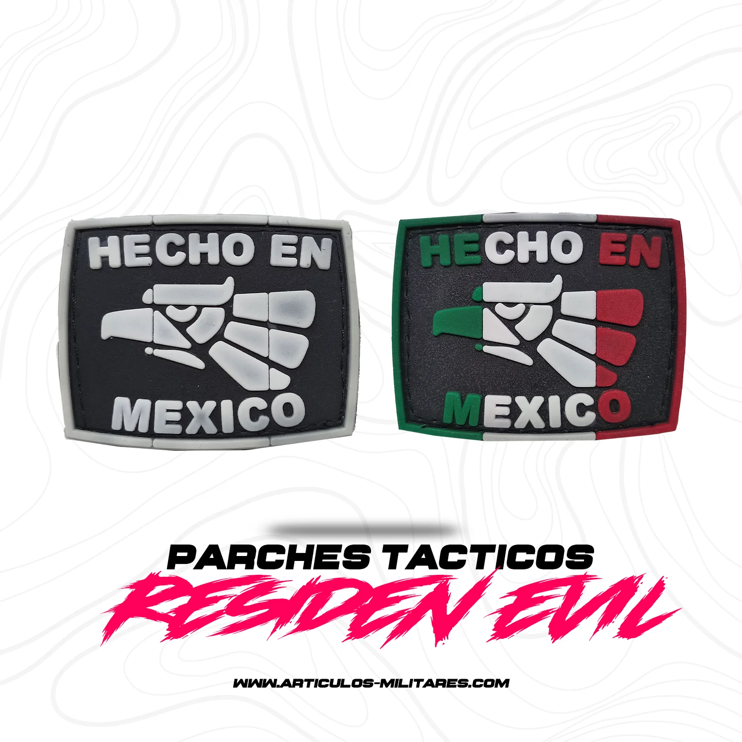 Parches Tacticos hecho en MEXICO De Pvc - Imagen 2