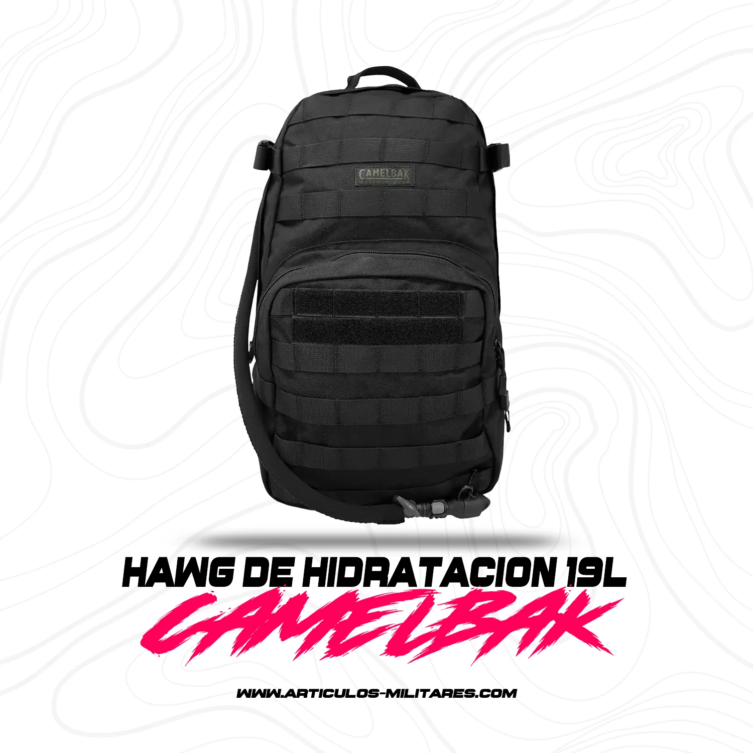 Mochila Tactica HAWG De Hidratacion 19L CAMELBAK Original