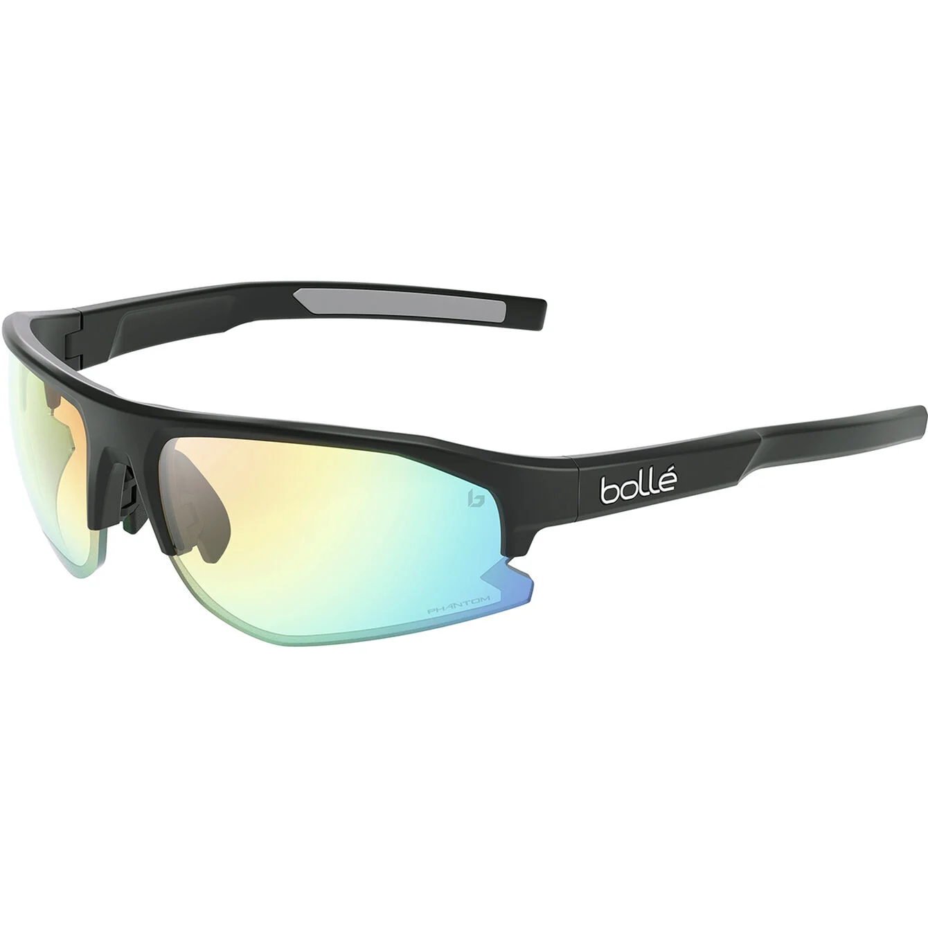 Lentes Bolt 2.0 Black Matte | Phantom Clear Green Photochromic (Cat 1-3) – Bollé - Imagen 2