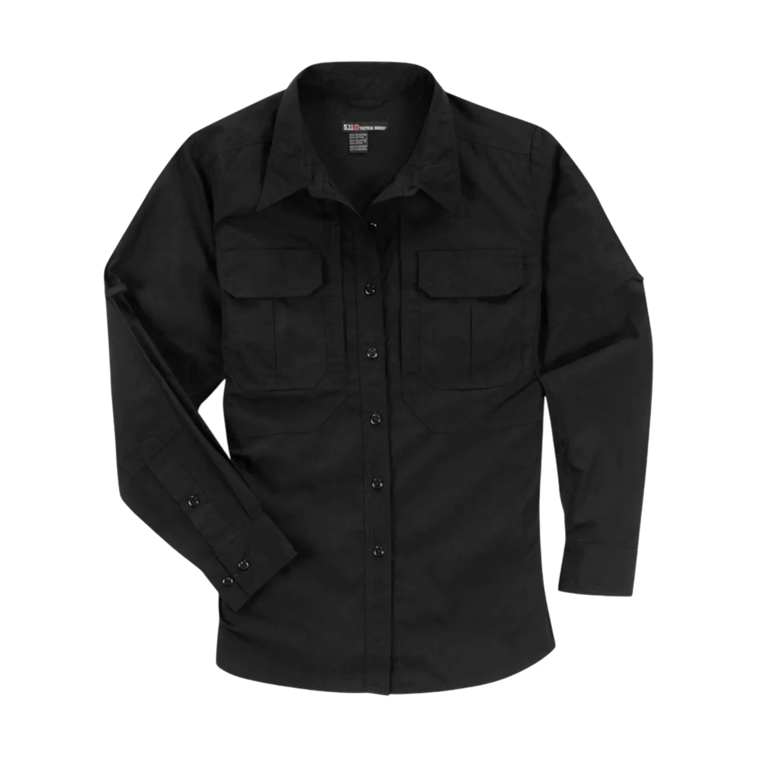 Camisa Táctica Taclite Negra Para Dama 5.11 - Imagen 3