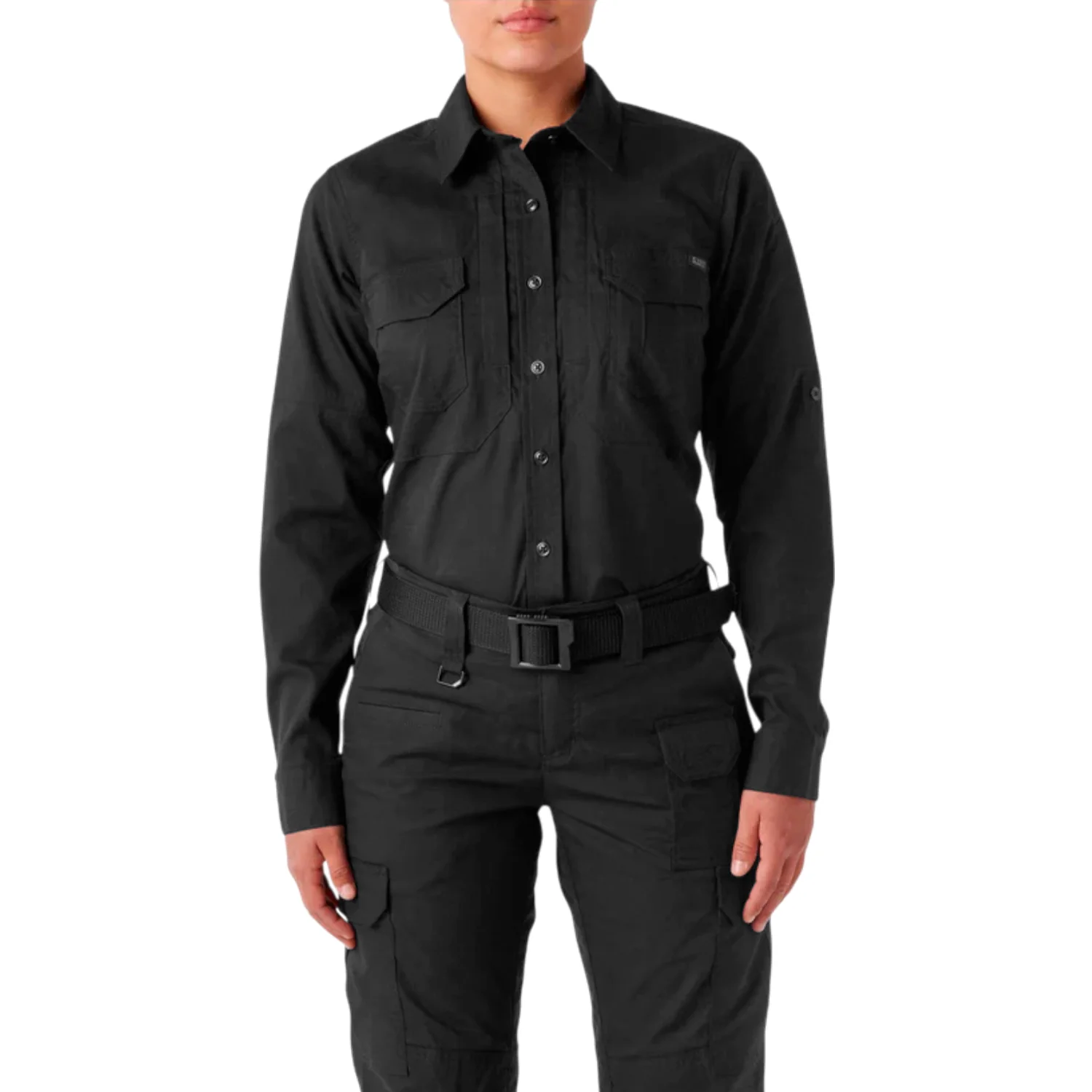 Camisa Táctica Taclite Negra Para Dama 5.11 - Imagen 5