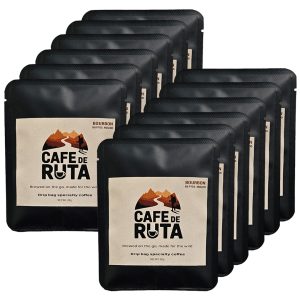 Drip bags de café de especialidad Bourbon (x12) – Café de Ruta