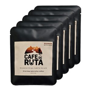 Drip bags de café de especialidad Bourbon (x5) – Café de Ruta