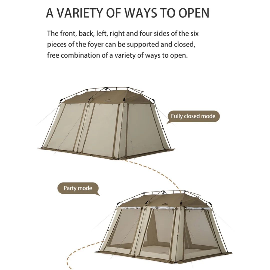 Refugio de armado automático impermeable Village – Naturehike - Imagen 7