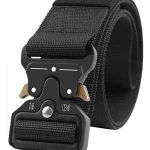 Cinturón Táctico Exterior Hebilla Metal SWAT
