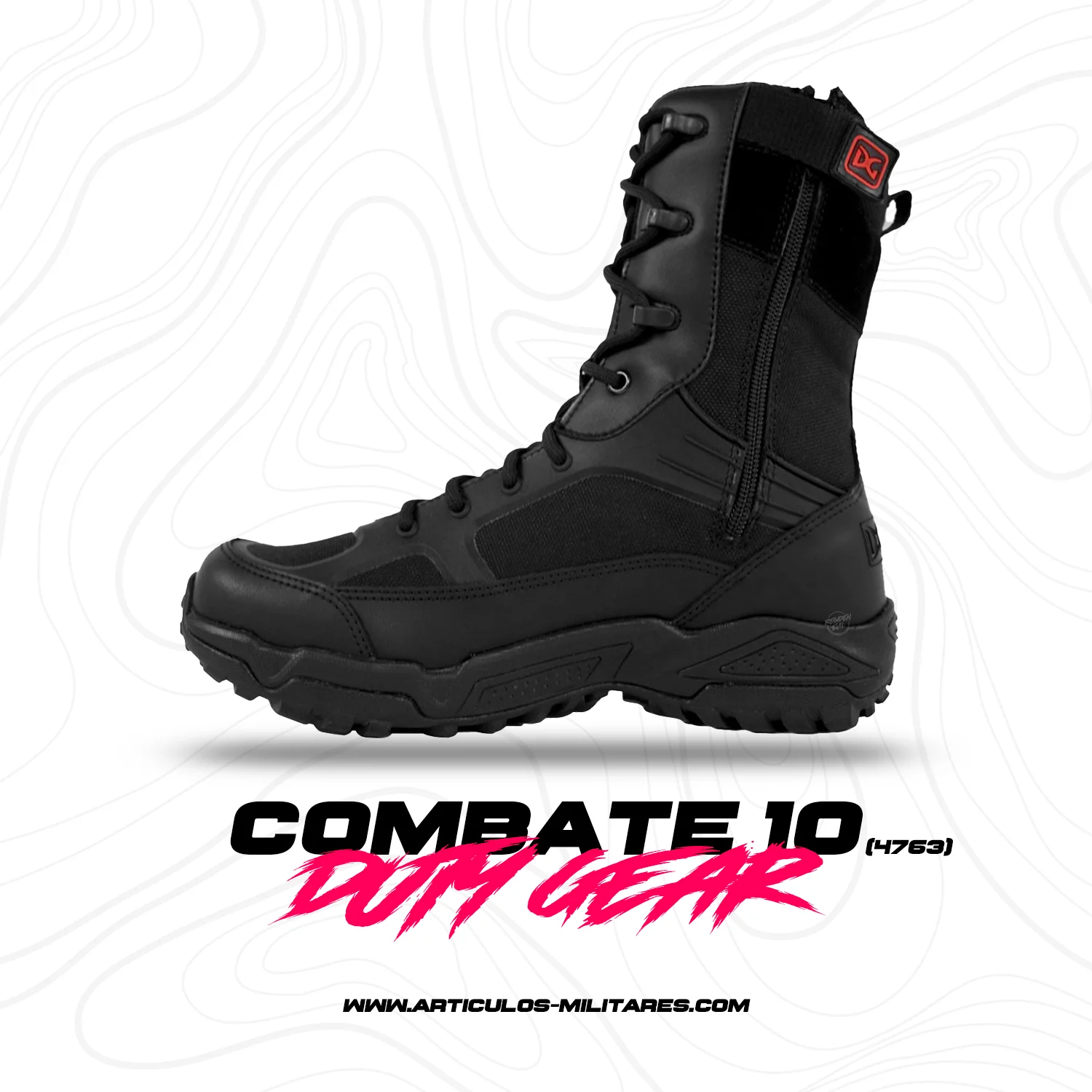 BOTAS DUTY GEAR FORTRESS 4763 NEGRO - Imagen 2