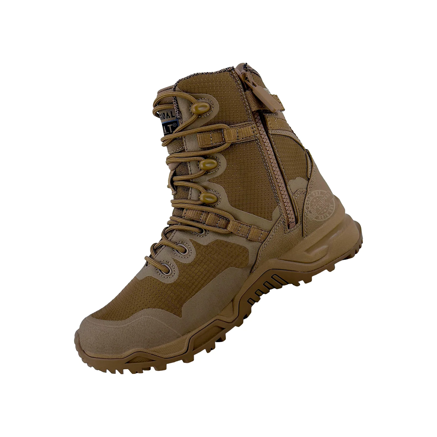 Botas Tacticas Original Swat Alpha Fury 8 Coyote - Imagen 4