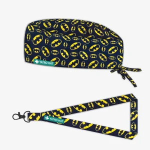 Pack Gorro Quirófano Pelo Corto (Batman)