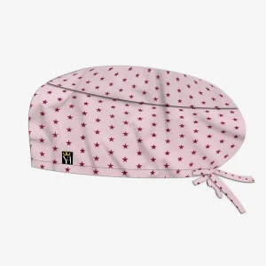 Gorro de Quirófano Pelo Largo (Pink Star)