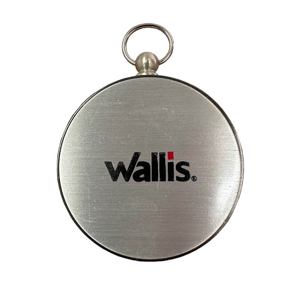 Brújula profesional de bolsillo color plata - Imagen 4