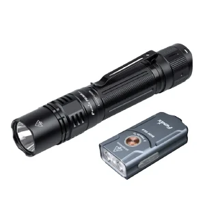 Kit de Linterna táctica recargable PD36R-PRO 2800Lm + E03R V2.0 – Fénix