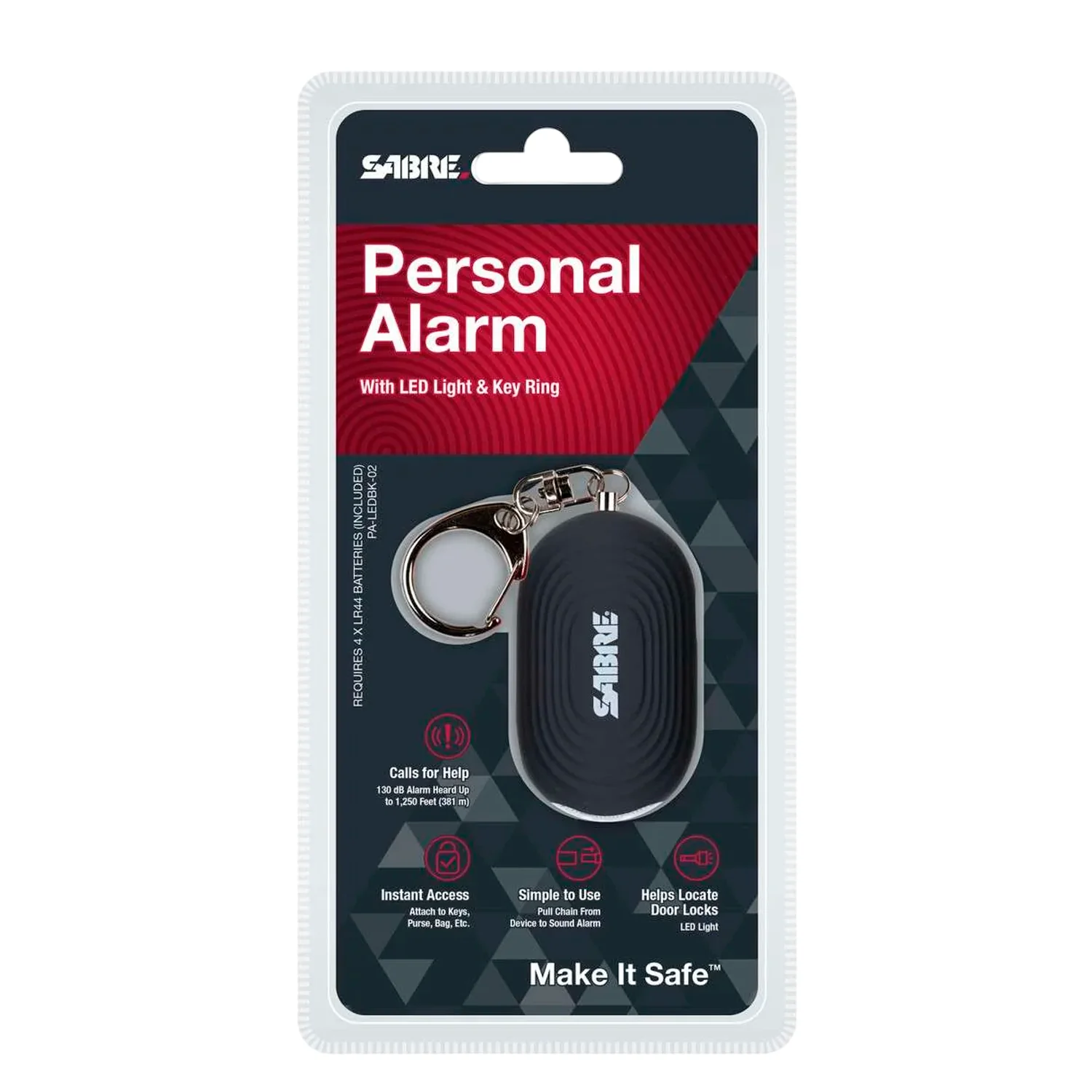 Alarma Personal Portatil 2 En 1 Sabre - Imagen 8
