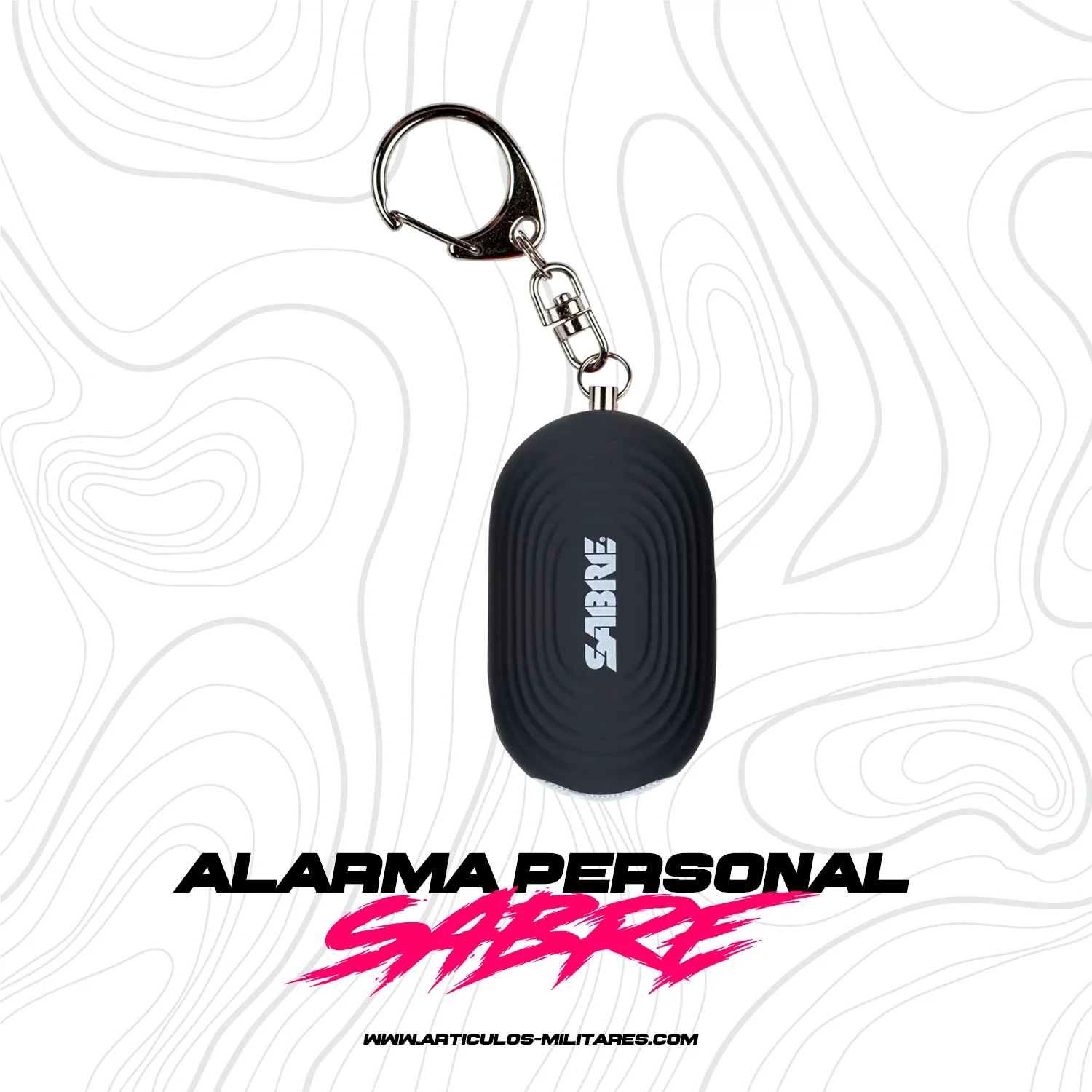 Alarma Personal Portatil 2 En 1 Sabre - Imagen 6