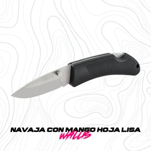 Navaja De Bloqueo Hoja Lisa Acero Inoxidable Wallis