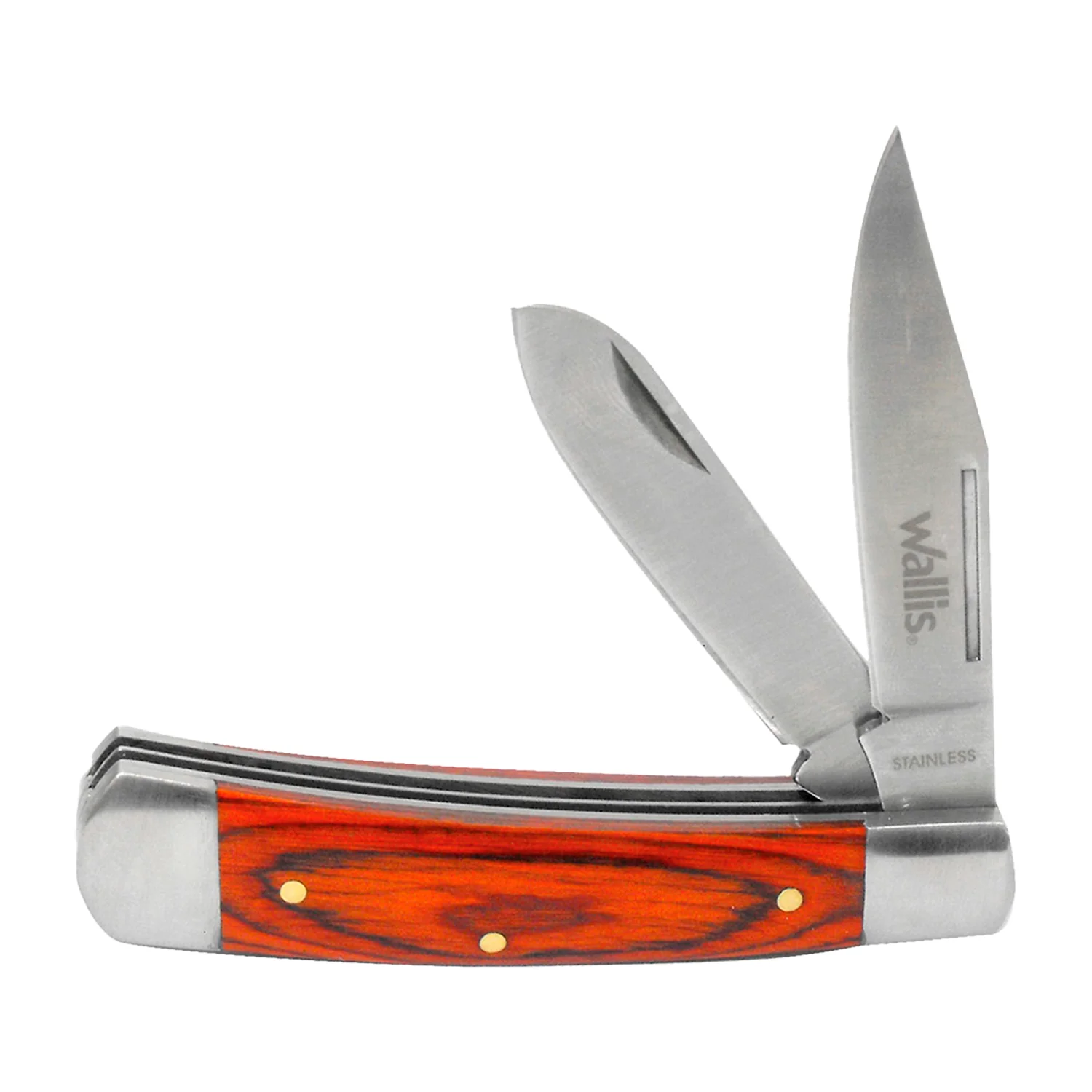 Navaja Doble Mango Tipo Madera Wallis - Imagen 3