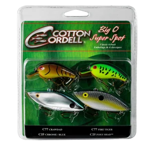 COTTON CORDELL Big O Super Spot Classic PK4CC3 (4 Piezas)
