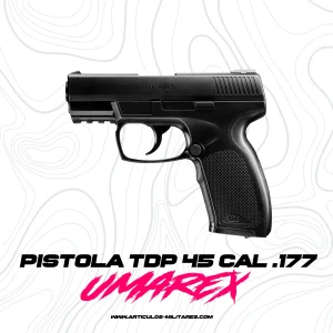 Pistola Umarex TDP 45 metal Negra Co2 Bb Cal .177 Tipo Glock