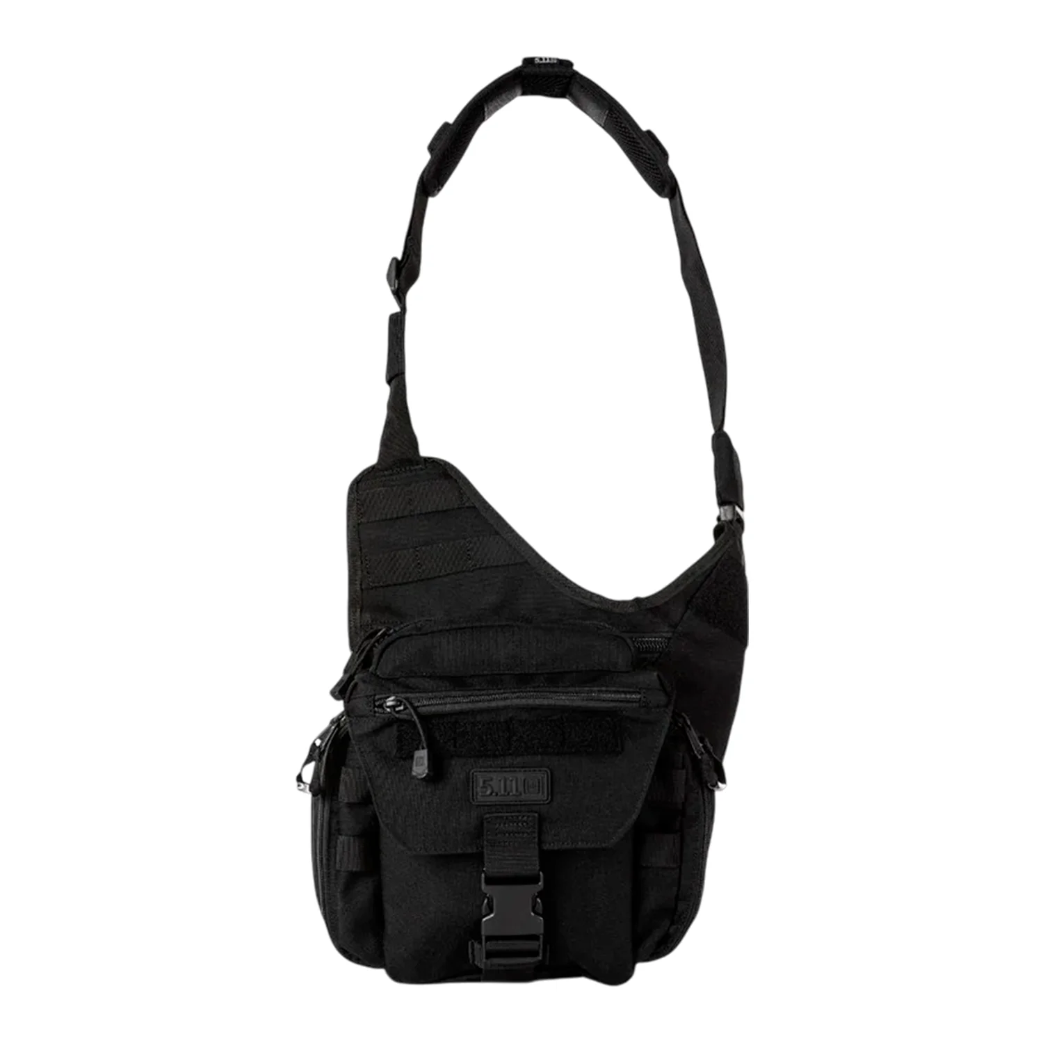 Mochila 5.11 Push Pack Bolsa Táctico Bandolera Pechera Negro - Imagen 3