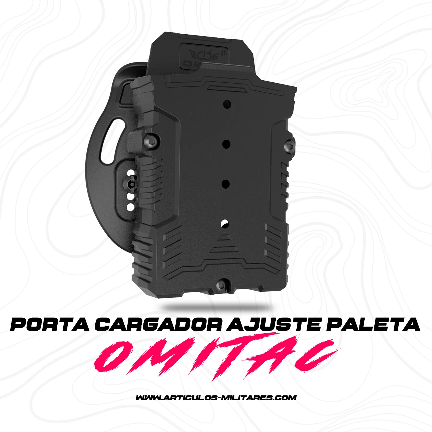 Porta Cargador Para Ar-15, M16, M4 Ajuste Paleta Omitac - Imagen 2