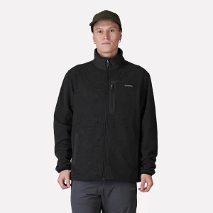 Polar Texturado Hombre Ventisquero Full Zip Gris
